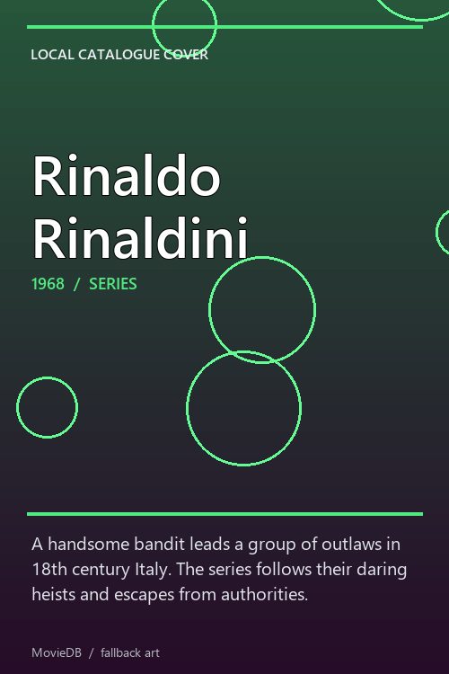 Rinaldo Rinaldini poster