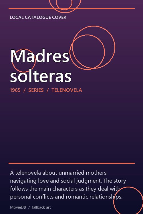 Madres solteras poster
