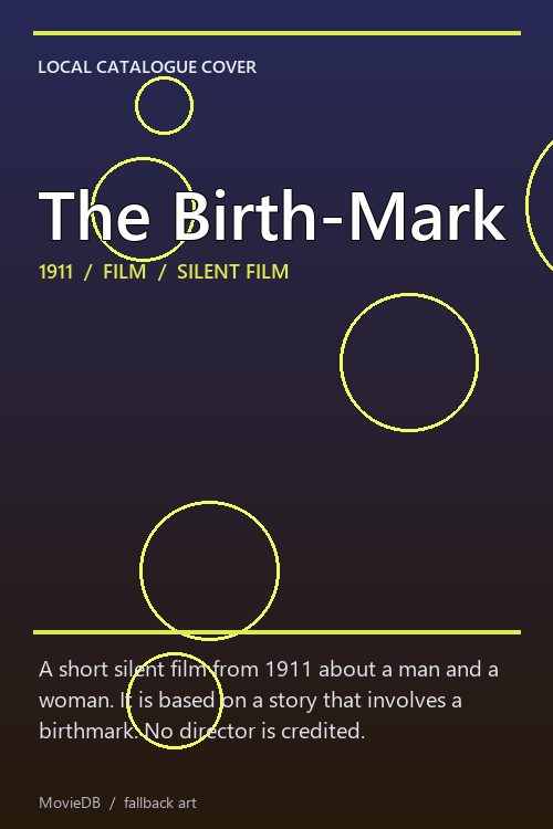 The Birth-Mark poster