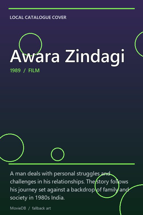 Awara Zindagi poster