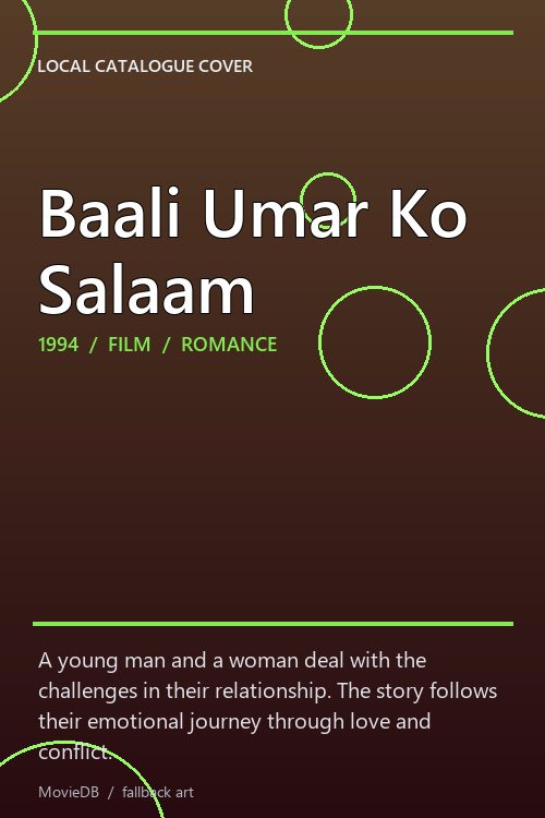 Baali Umar Ko Salaam poster