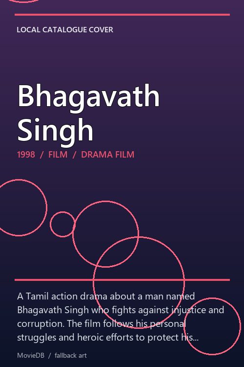 Bhagavath Singh poster