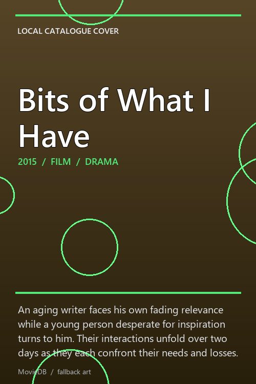 Bits of What I Have poster