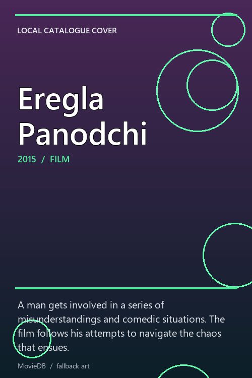 Eregla Panodchi poster