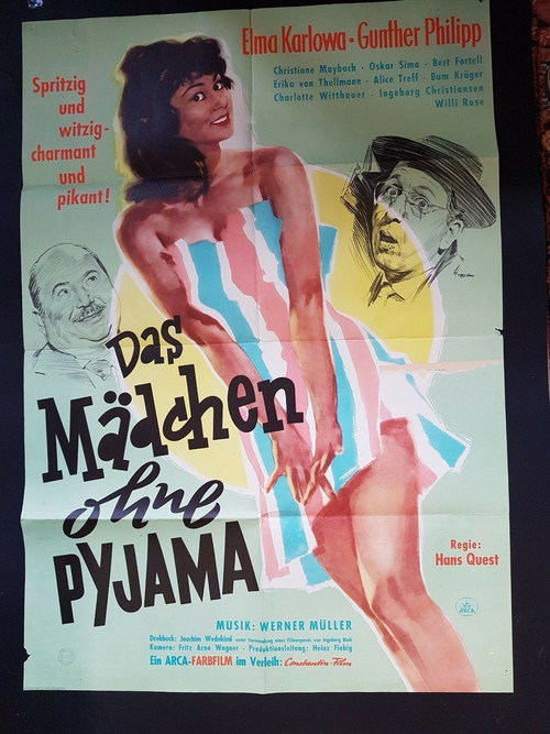 The Girl Without Pyjamas poster