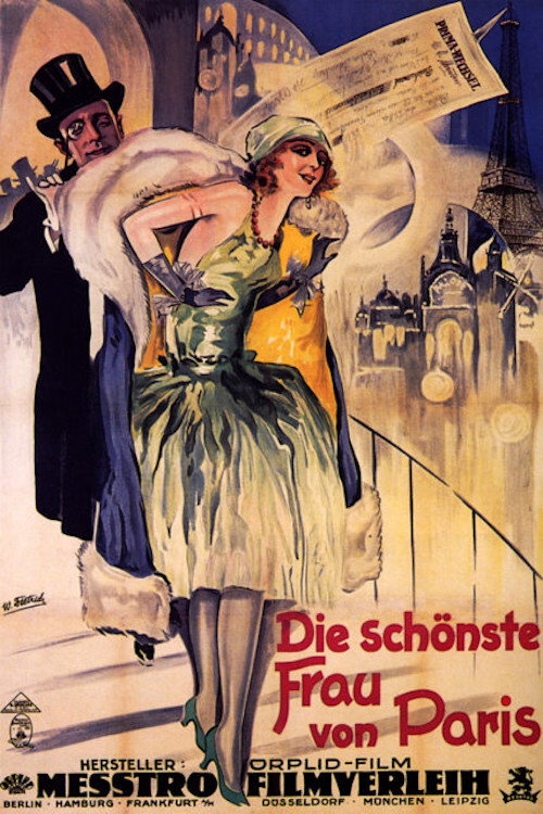The Most Beautiful Woman in Paris poster