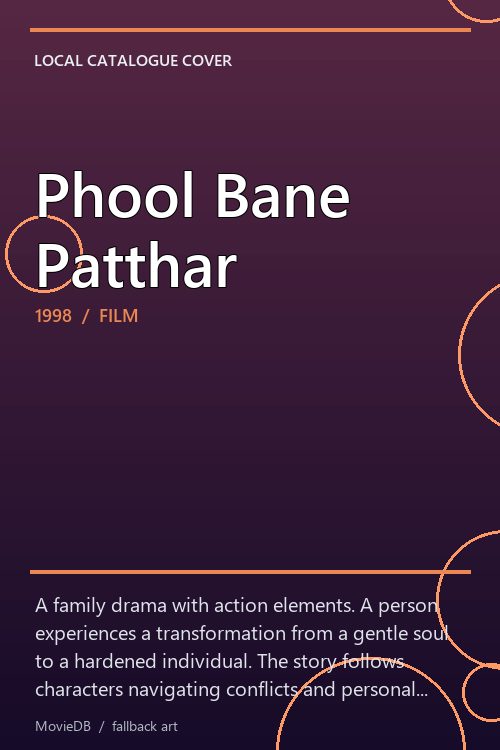 Phool Bane Patthar poster