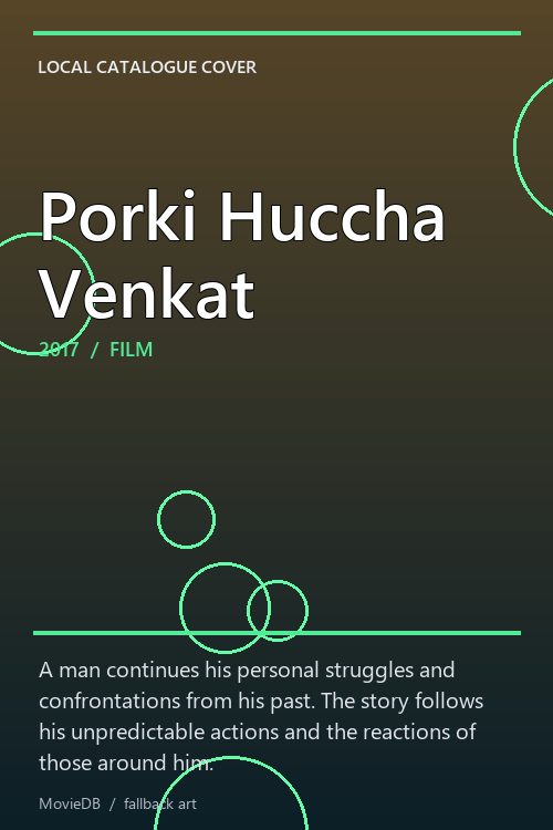 Porki Huccha Venkat poster