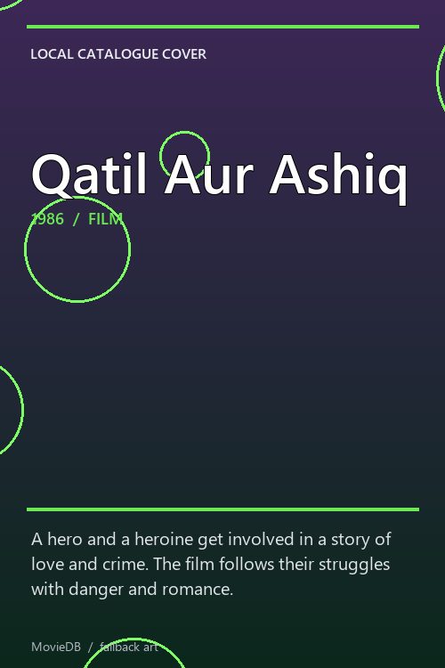 Qatil Aur Ashiq poster