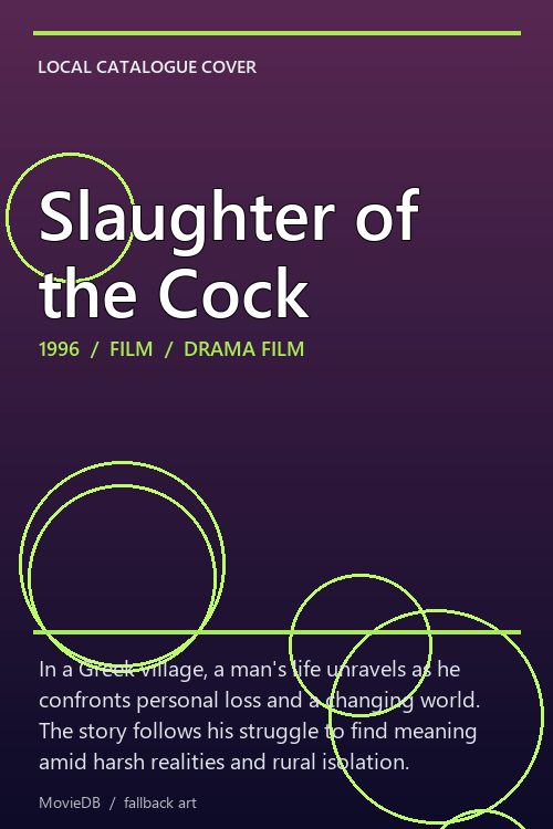 Slaughter of the Cock poster