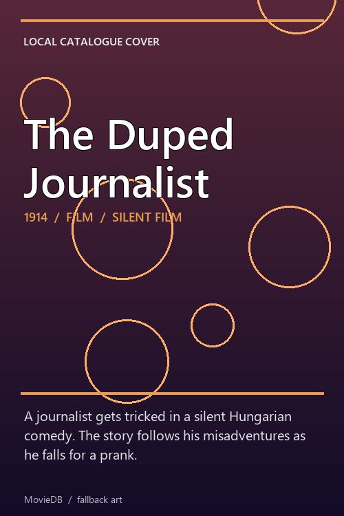 The Duped Journalist poster