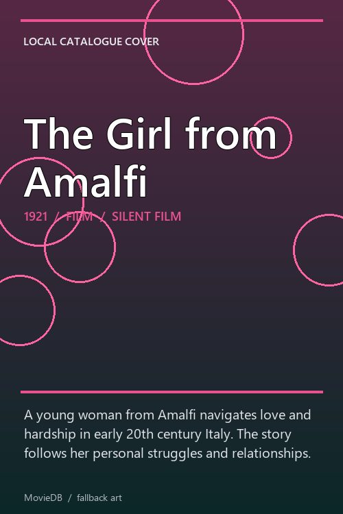 The Girl from Amalfi poster