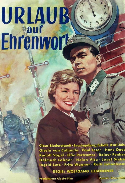 Urlaub auf Ehrenwort poster