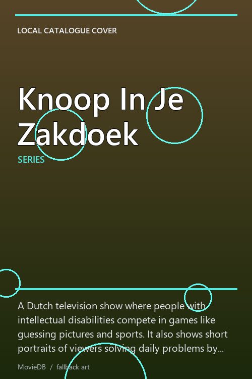 Knoop In Je Zakdoek poster