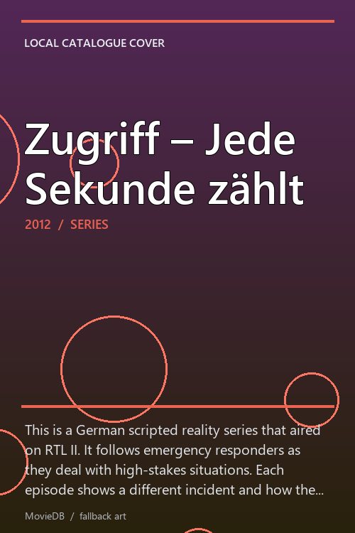 Zugriff – Jede Sekunde zählt poster