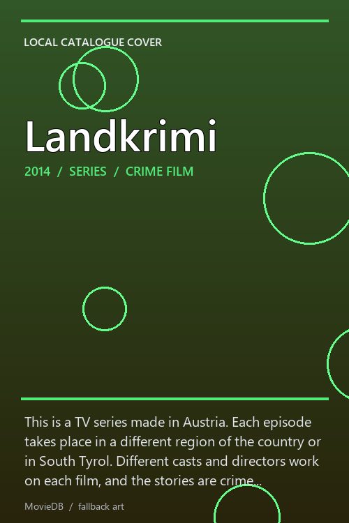 Landkrimi poster