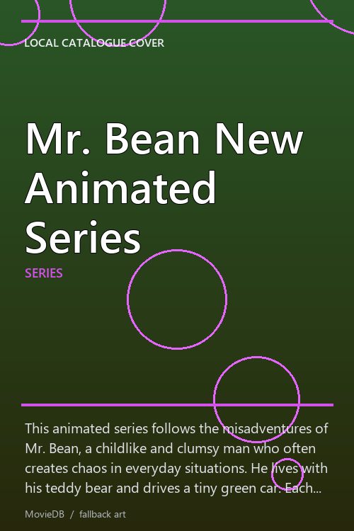 Mr. Bean New Animated Series poster