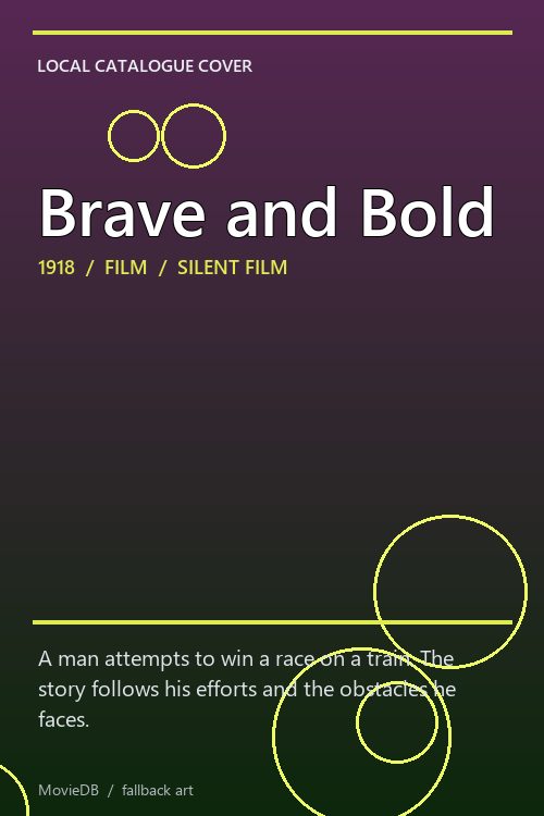 Brave and Bold poster