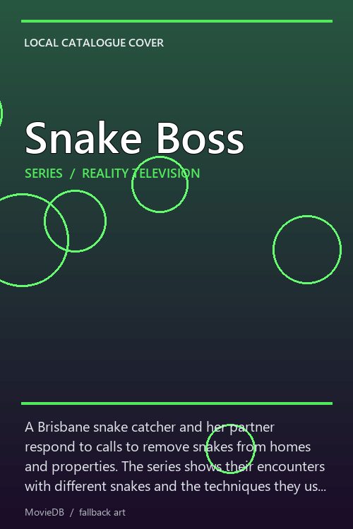Snake Boss poster
