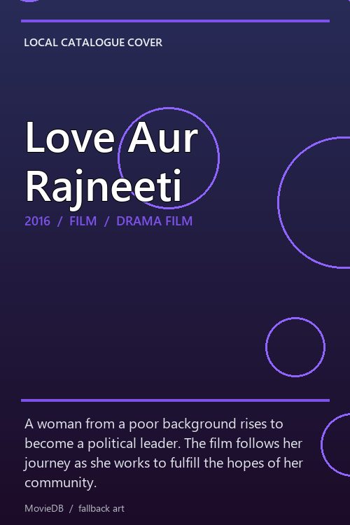 Love Aur Rajneeti poster
