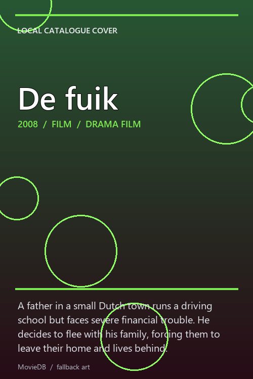 De fuik poster