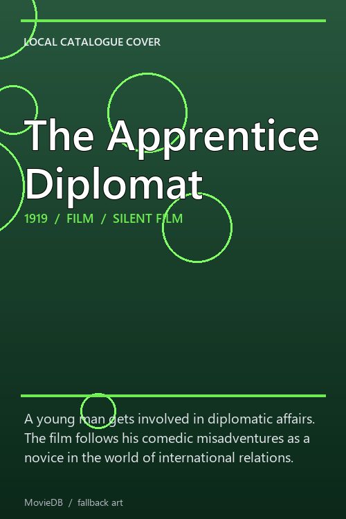 The Apprentice Diplomat poster
