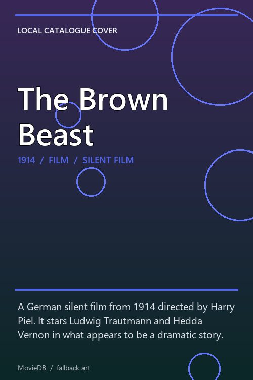 The Brown Beast poster
