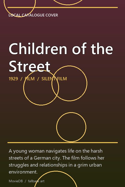 Children of the Street poster