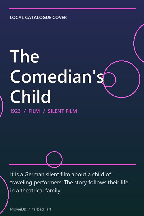 The Comedian's Child poster