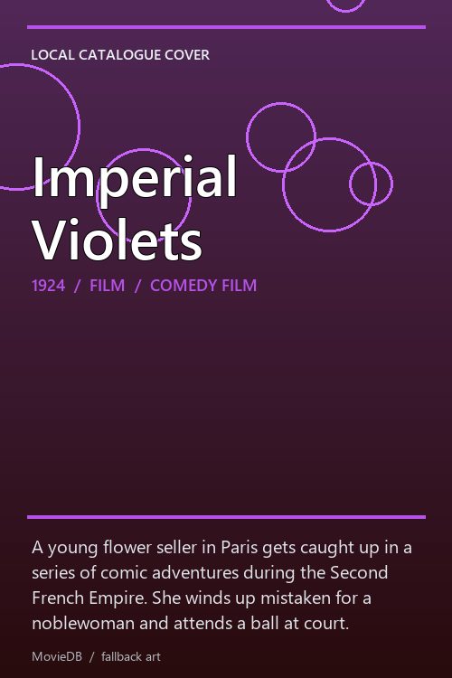 Imperial Violets poster