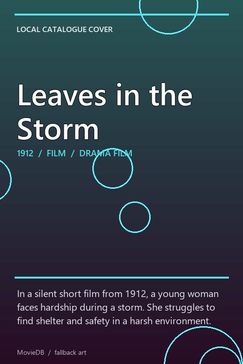 Leaves in the Storm poster