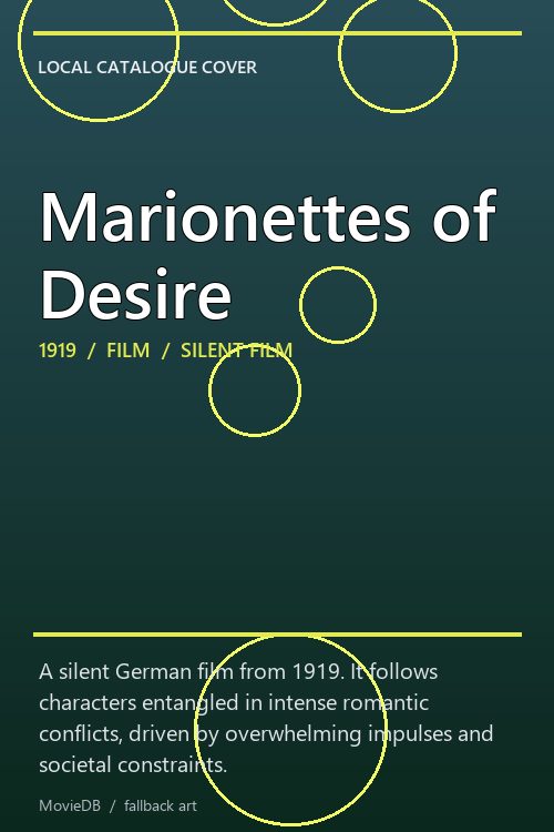 Marionettes of Desire poster