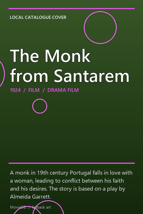 The Monk from Santarem poster