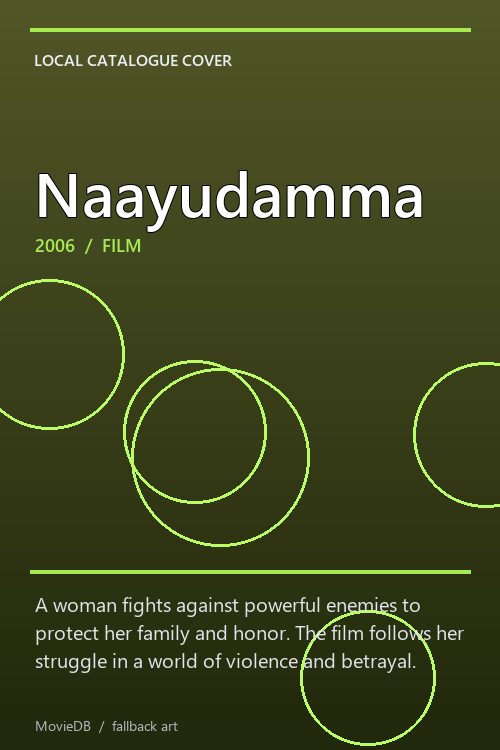 Naayudamma poster