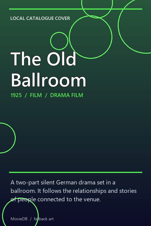 The Old Ballroom poster