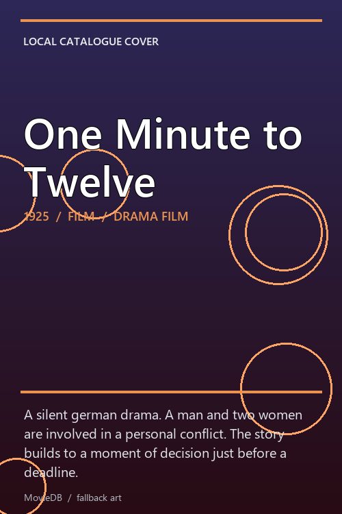 One Minute to Twelve poster