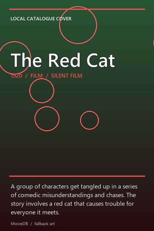 The Red Cat poster