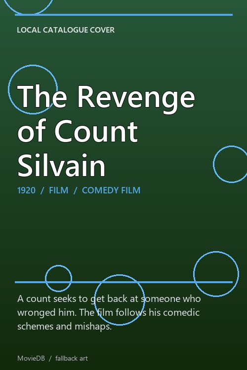 The Revenge of Count Silvain poster