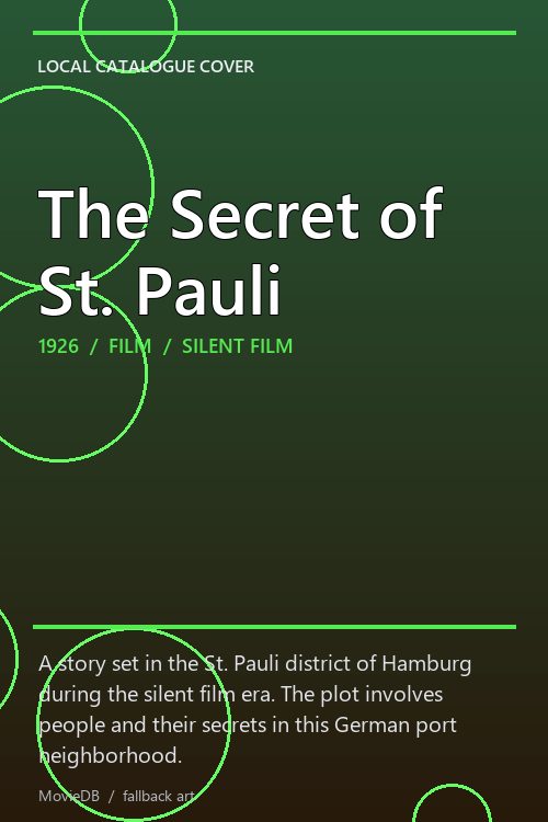 The Secret of St. Pauli poster