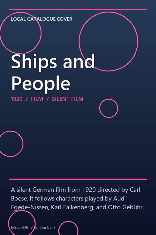 Ships and People poster
