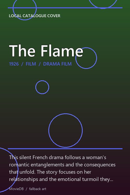 The Flame poster