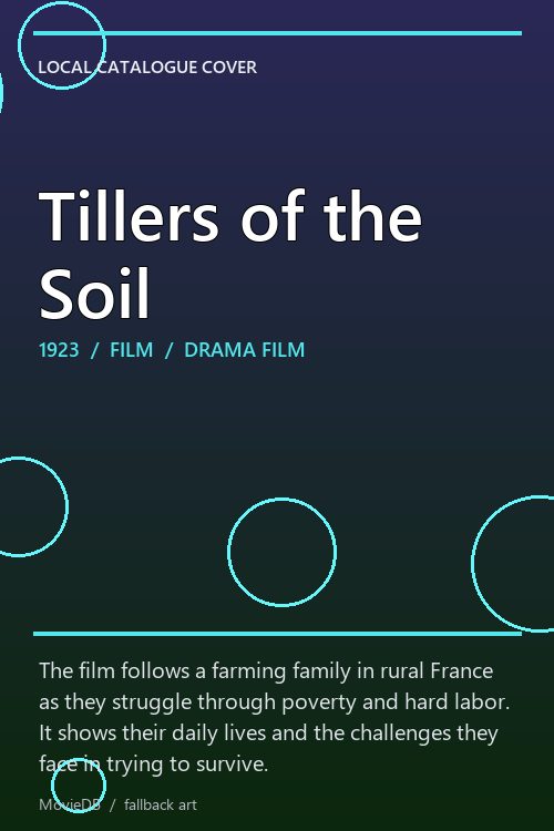 Tillers of the Soil poster