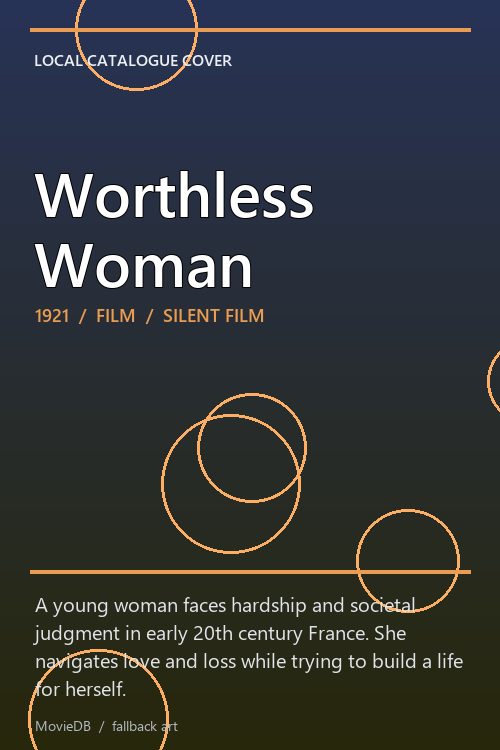 Worthless Woman poster