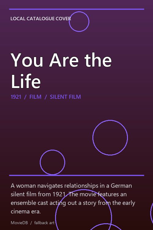 You Are the Life poster