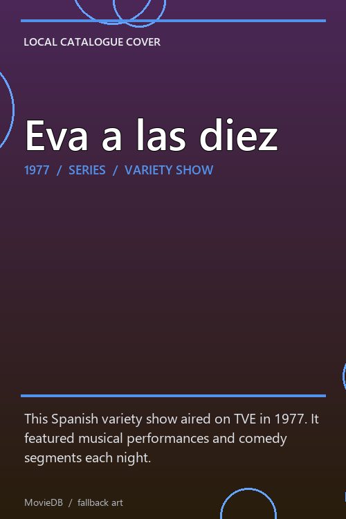 Eva a las diez poster