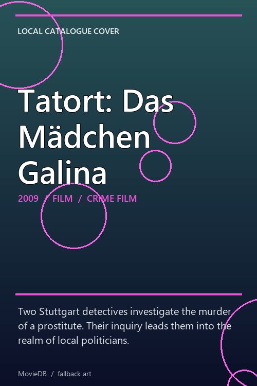 Tatort: Das Mädchen Galina poster