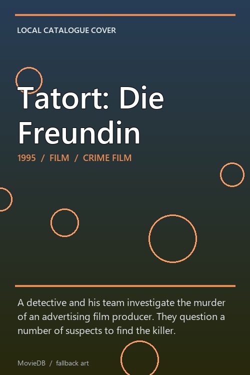 Tatort: Die Freundin poster