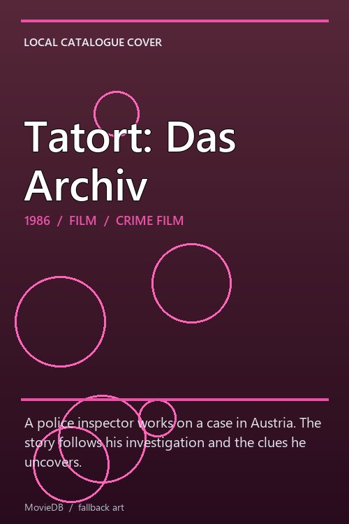 Tatort: Das Archiv poster