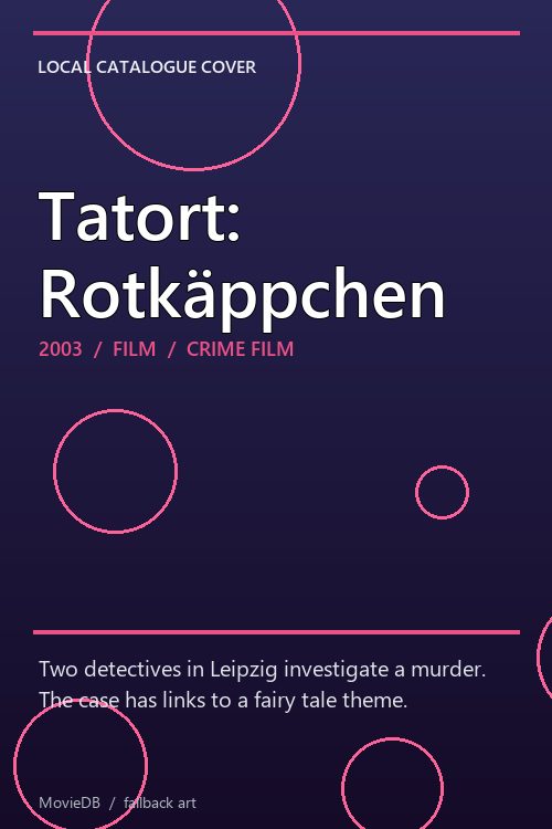 Tatort: Rotkäppchen poster
