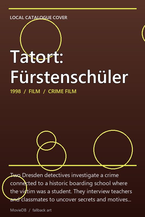 Tatort: Fürstenschüler poster
